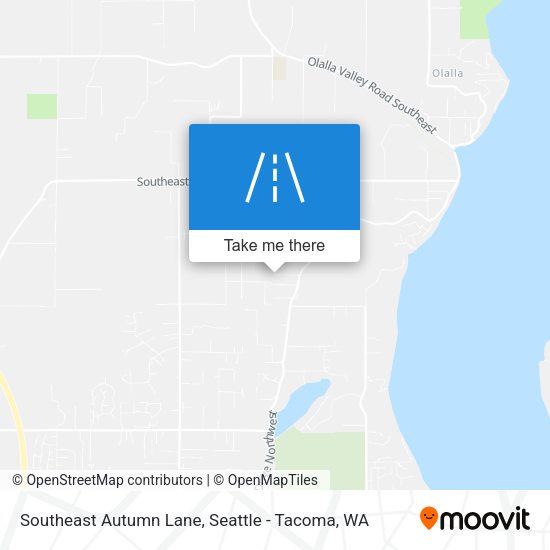 Southeast Autumn Lane map