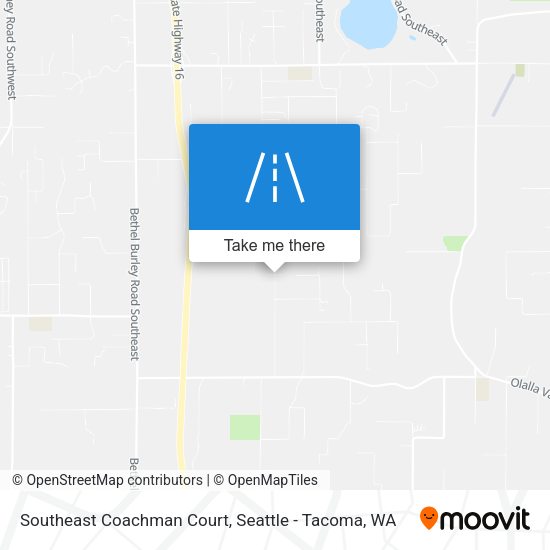 Southeast Coachman Court map