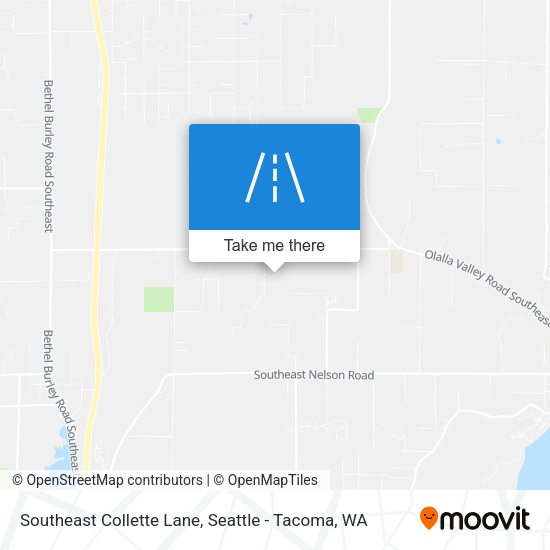 Mapa de Southeast Collette Lane