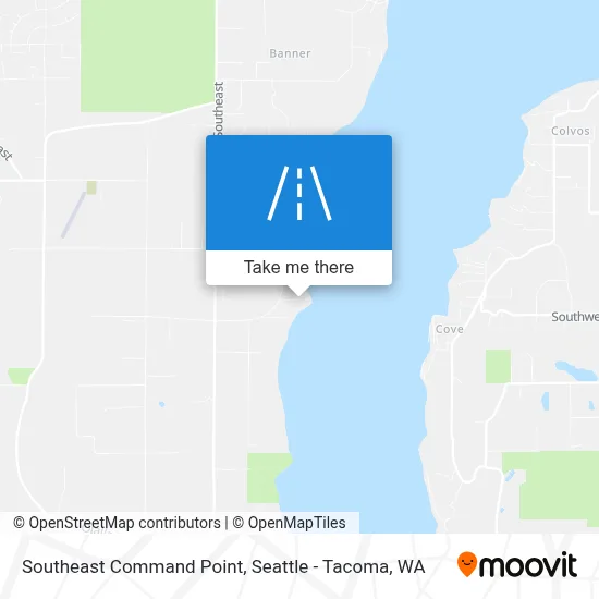 Southeast Command Point map