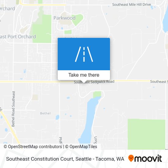 Mapa de Southeast Constitution Court