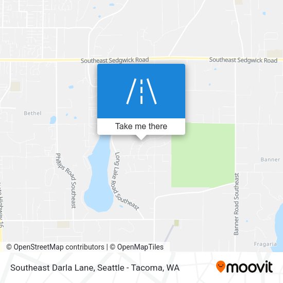 Southeast Darla Lane map