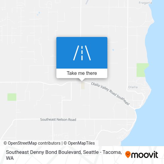 Southeast Denny Bond Boulevard map