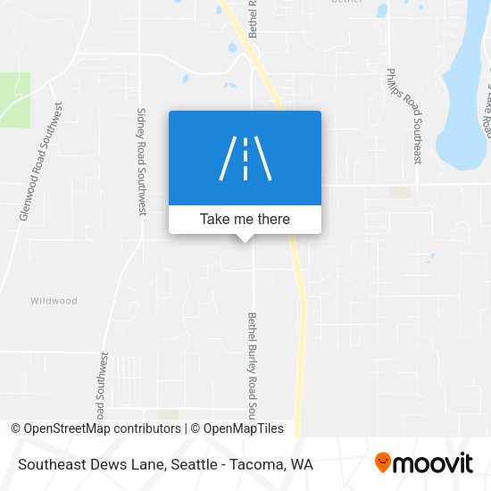 Mapa de Southeast Dews Lane