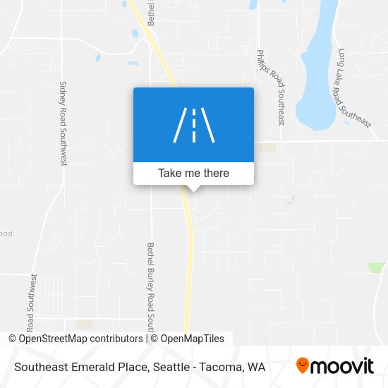 Mapa de Southeast Emerald Place