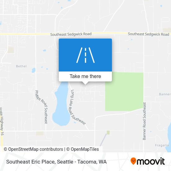Mapa de Southeast Eric Place