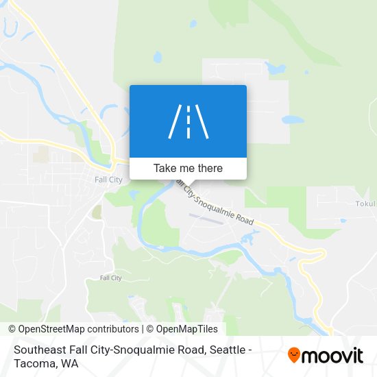 Mapa de Southeast Fall City-Snoqualmie Road