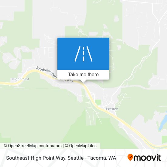 Southeast High Point Way map