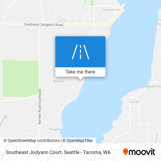 Southeast Jodyann Court map