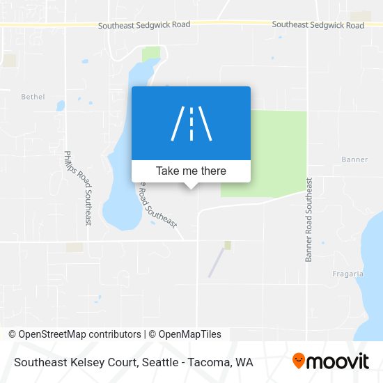 Mapa de Southeast Kelsey Court