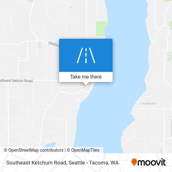 Southeast Ketchum Road map