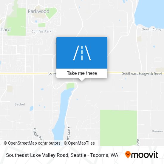 Mapa de Southeast Lake Valley Road