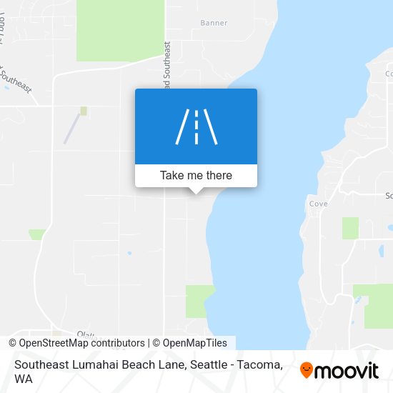 Mapa de Southeast Lumahai Beach Lane