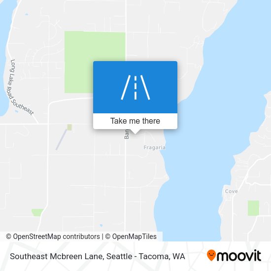 Southeast Mcbreen Lane map