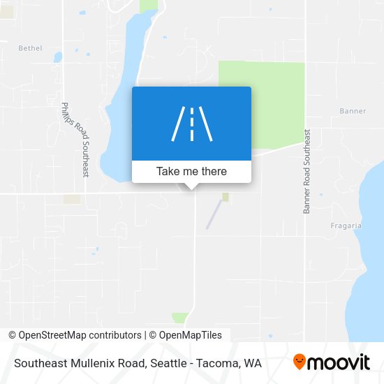 Southeast Mullenix Road map
