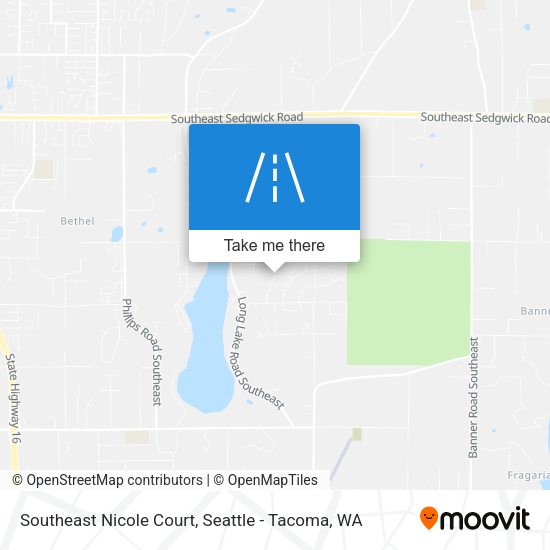 Southeast Nicole Court map
