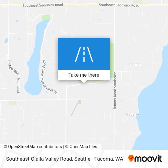 Mapa de Southeast Olalla Valley Road