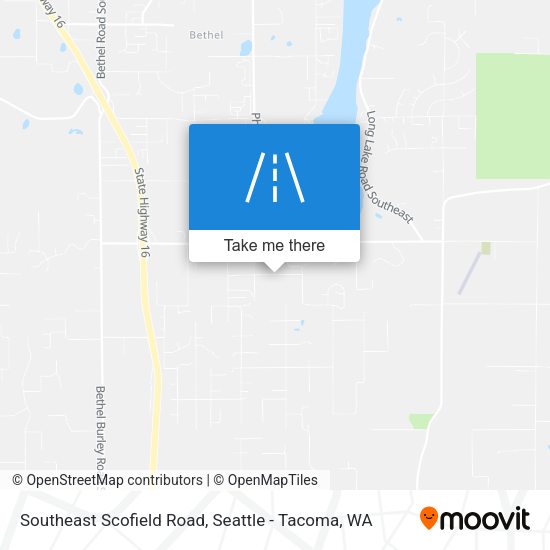Mapa de Southeast Scofield Road