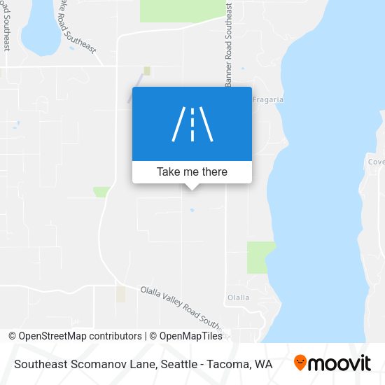 Mapa de Southeast Scomanov Lane
