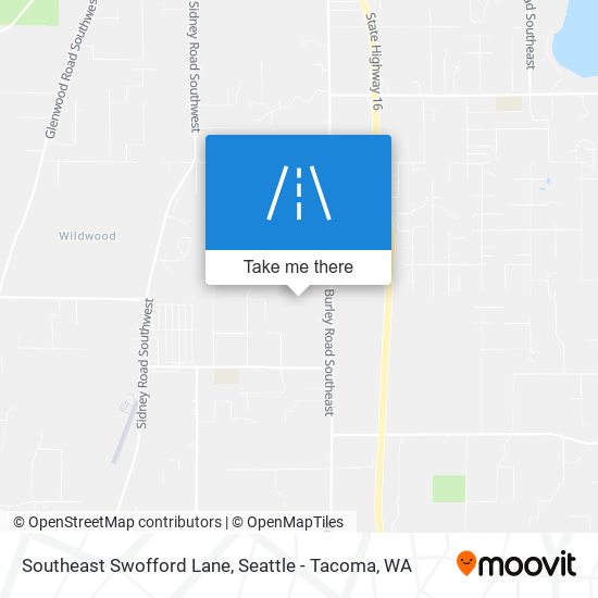 Mapa de Southeast Swofford Lane