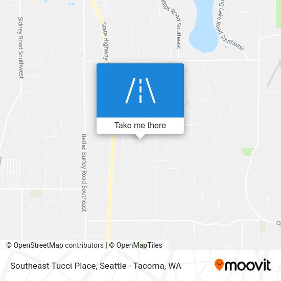 Mapa de Southeast Tucci Place