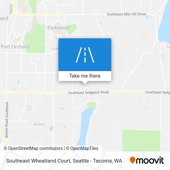 Southeast Wheatland Court map