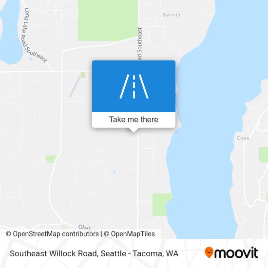 Southeast Willock Road map