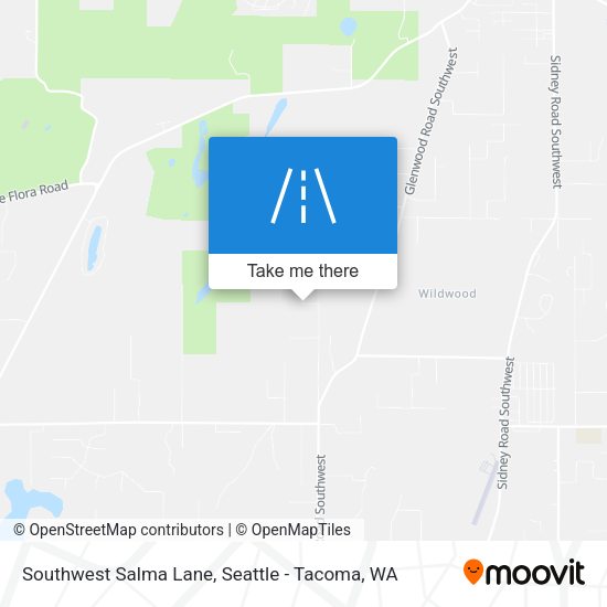 Southwest Salma Lane map