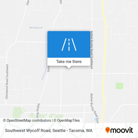Mapa de Southwest Wycoff Road