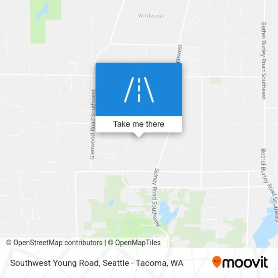 Mapa de Southwest Young Road