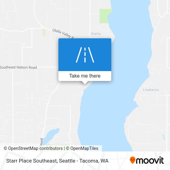 Starr Place Southeast map