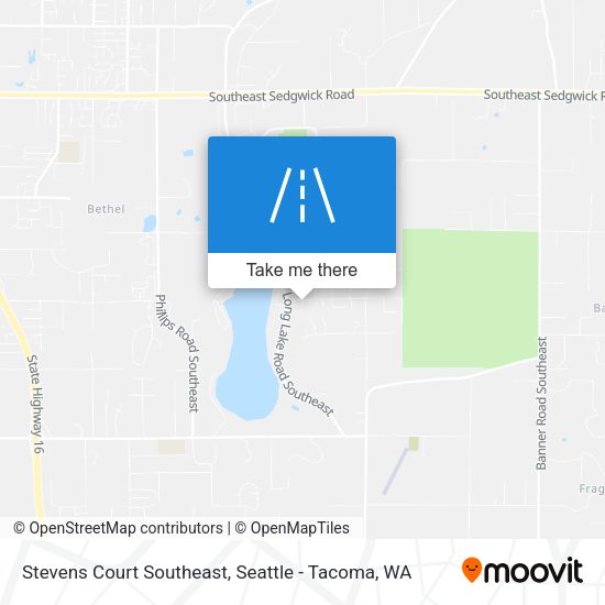 Stevens Court Southeast map