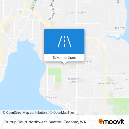 Stirrup Court Northwest map