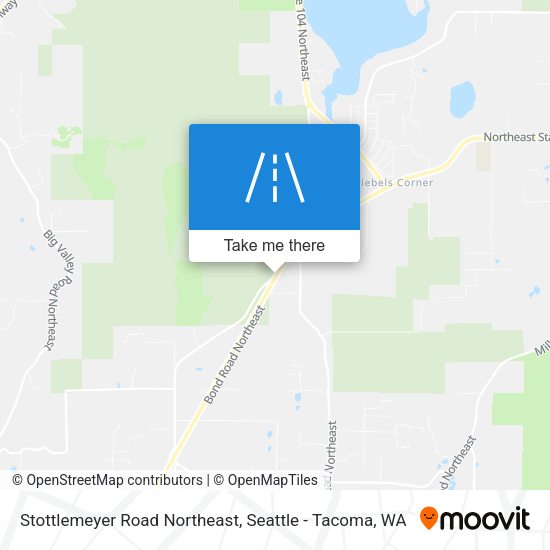 Mapa de Stottlemeyer Road Northeast