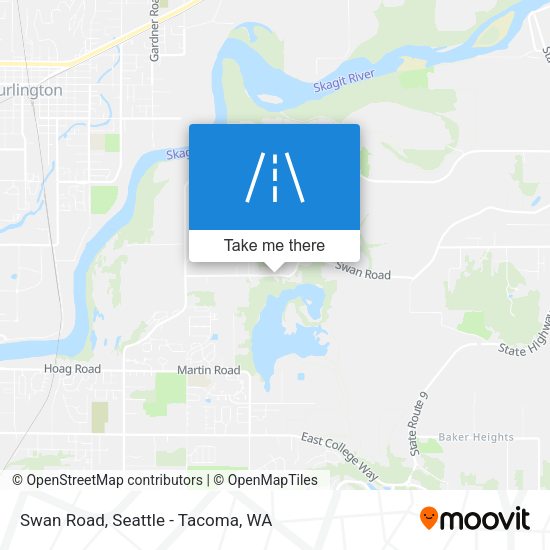 Mapa de Swan Road