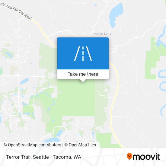 Terror Trail map