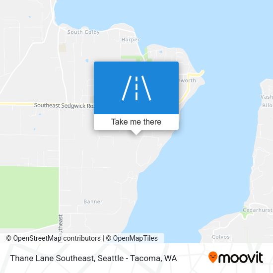 Mapa de Thane Lane Southeast