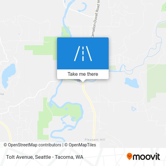 Mapa de Tolt Avenue