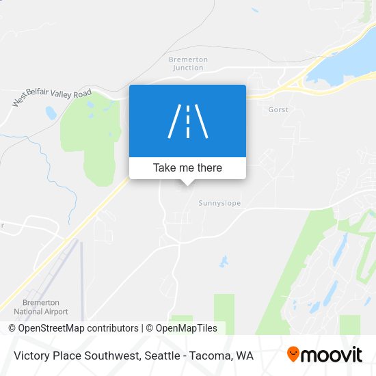 Mapa de Victory Place Southwest