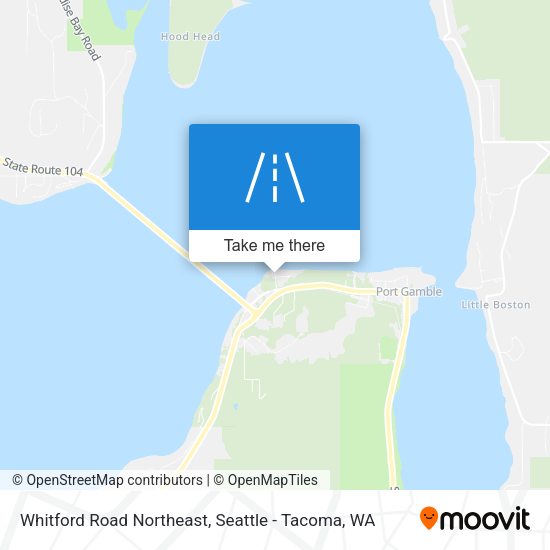 Mapa de Whitford Road Northeast