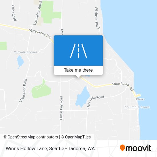 Mapa de Winns Hollow Lane
