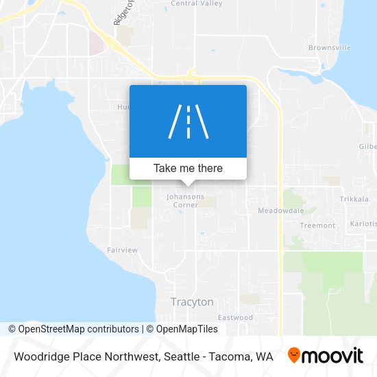 Woodridge Place Northwest map