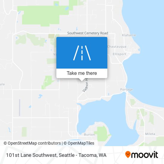 Mapa de 101st Lane Southwest