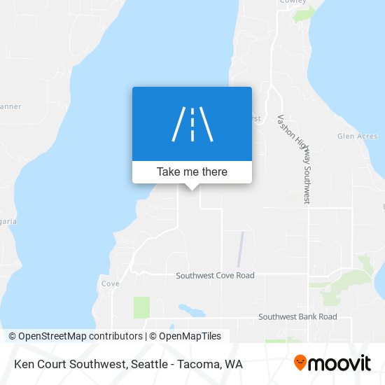 Mapa de Ken Court Southwest