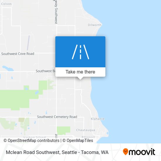 Mapa de Mclean Road Southwest