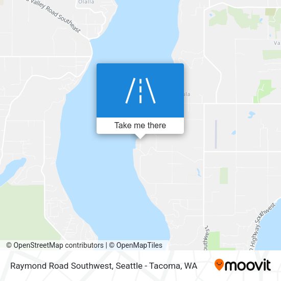 Mapa de Raymond Road Southwest