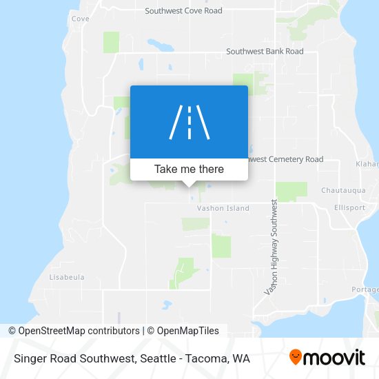 Mapa de Singer Road Southwest