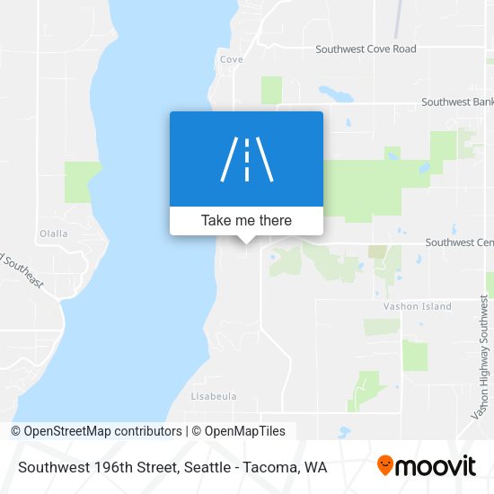Mapa de Southwest 196th Street