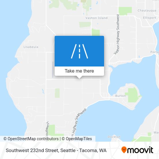 Mapa de Southwest 232nd Street