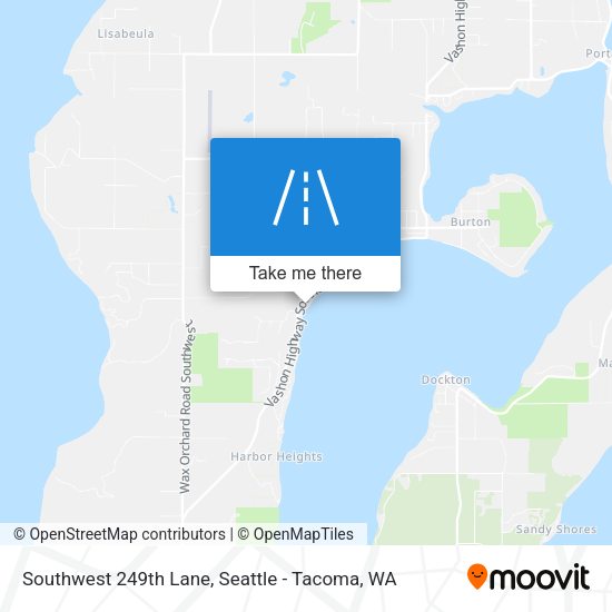 Southwest 249th Lane map